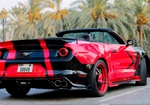 Red Ford Mustang EcoBoost Convertible V4 2018